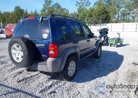 2003 Jeep Liberty Sport из США, поврежденный, VIN 1J4GK48K53W735431